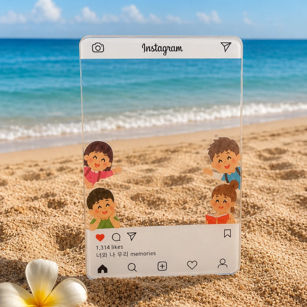 Custom Transparent Photocards