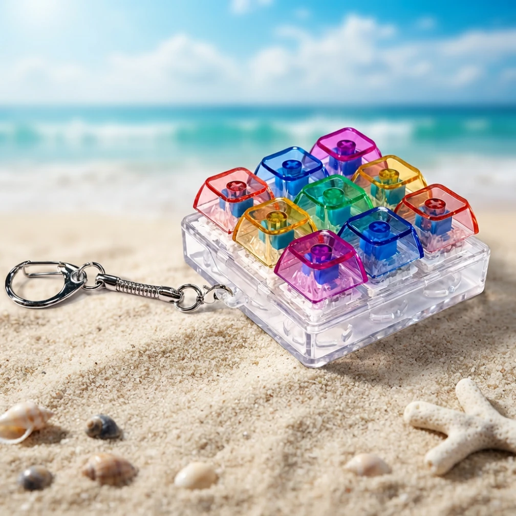 Custom Keycap Keychains