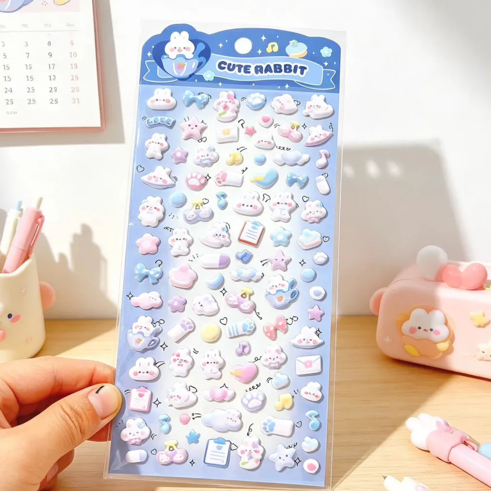 Custom Puffy Stickers