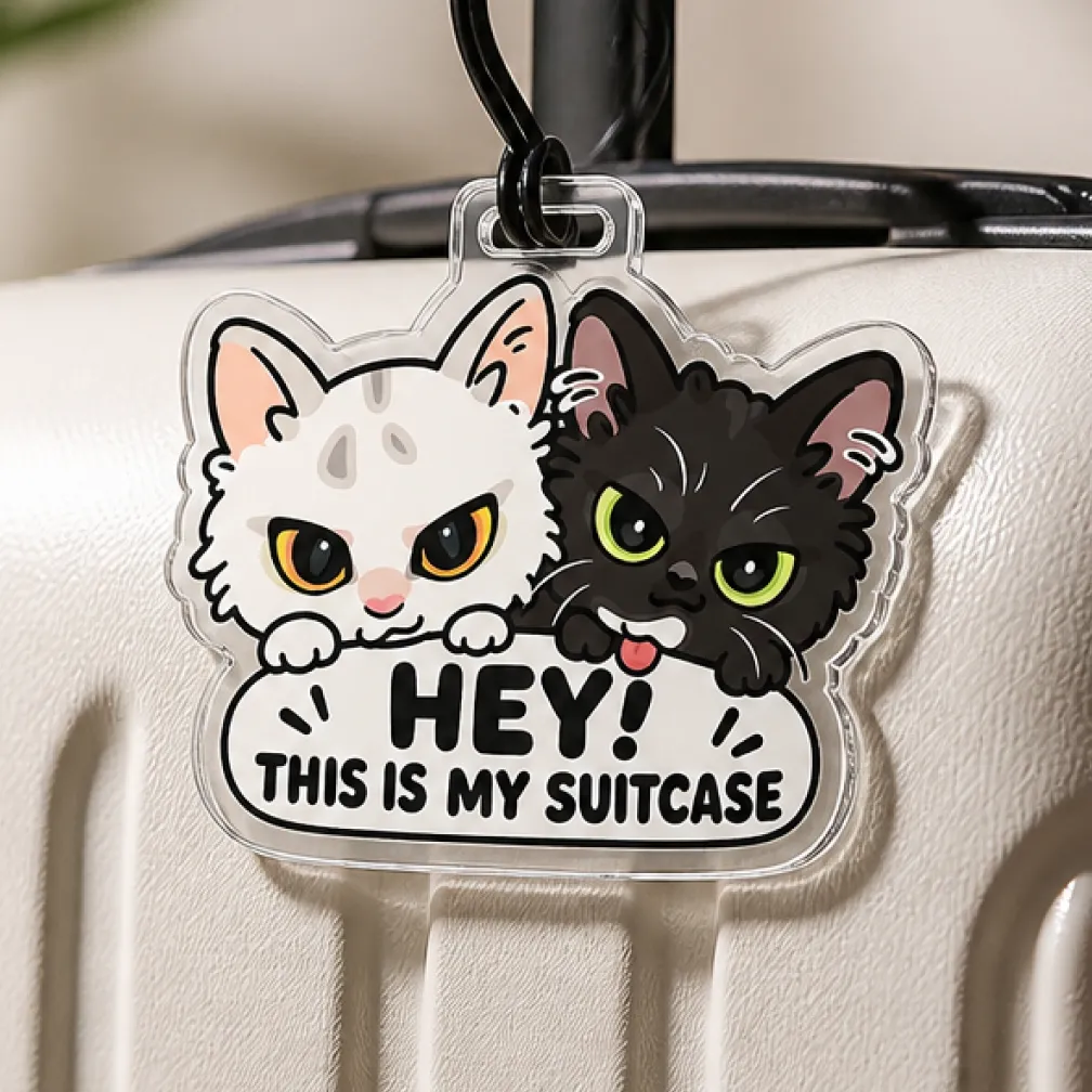 Custom Acrylic Luggage Tags